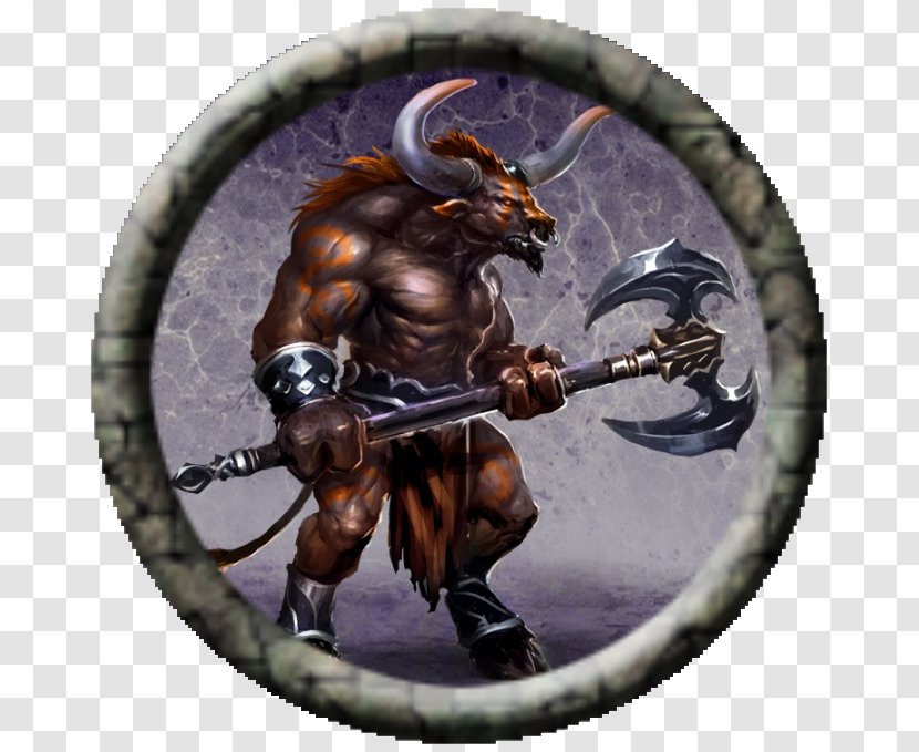 Minotaur Might & Magic Heroes VI Role-playing Game Legendary Creature Myth - Chimera - Goblin Roll20 Transparent PNG