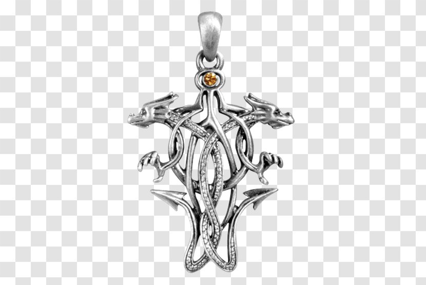Celts Charms & Pendants Locket Knife - Dragon Necklace Transparent PNG