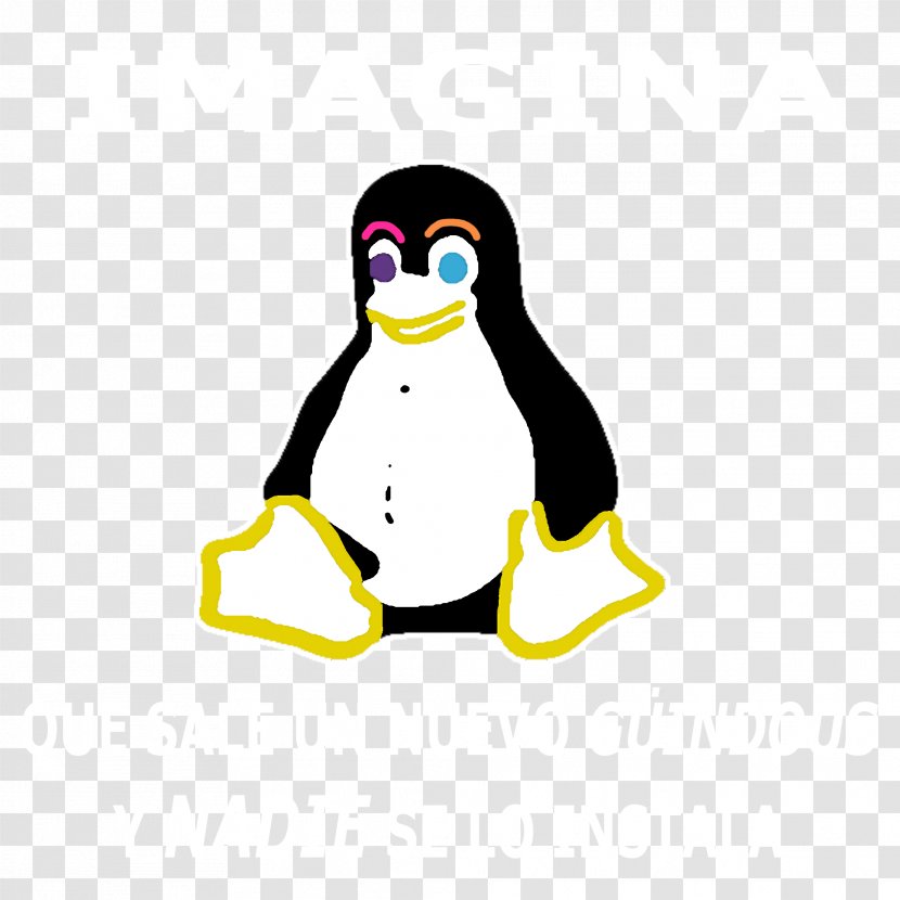 Linux Distribution Mint Kernel - Penguin Transparent PNG