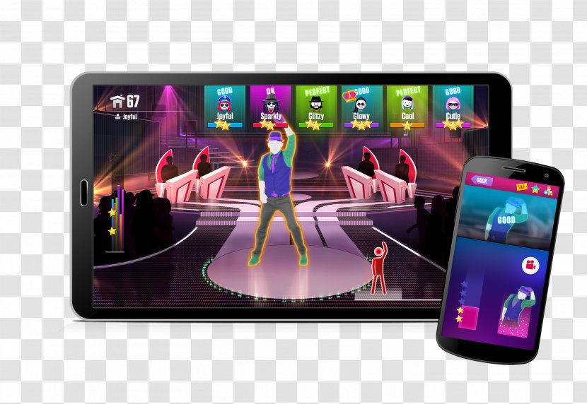 Just Dance Now 4 Wii 2015 - Smartphone - Android Transparent PNG