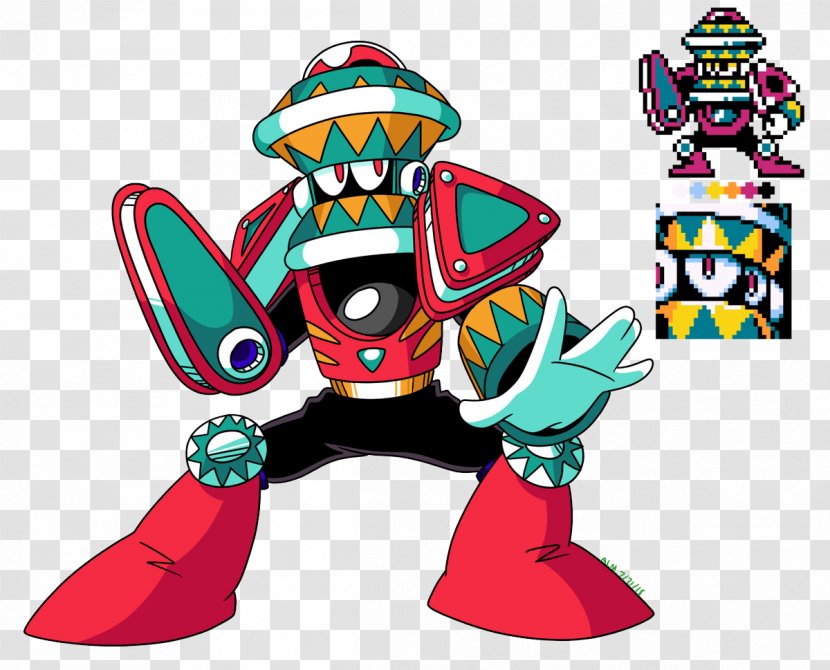 Robot Master Illustration Mega Man Clip Art Jilin - Dolphin - Pinball Transparent PNG