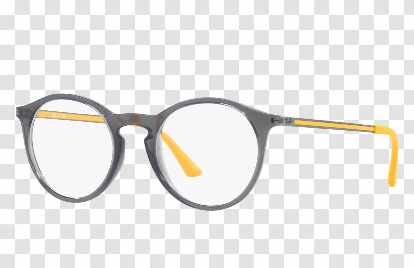 Glasses Ray-Ban Half Rim Square Frame Eyeglass Prescription Lens - Framesdirectcom Transparent PNG