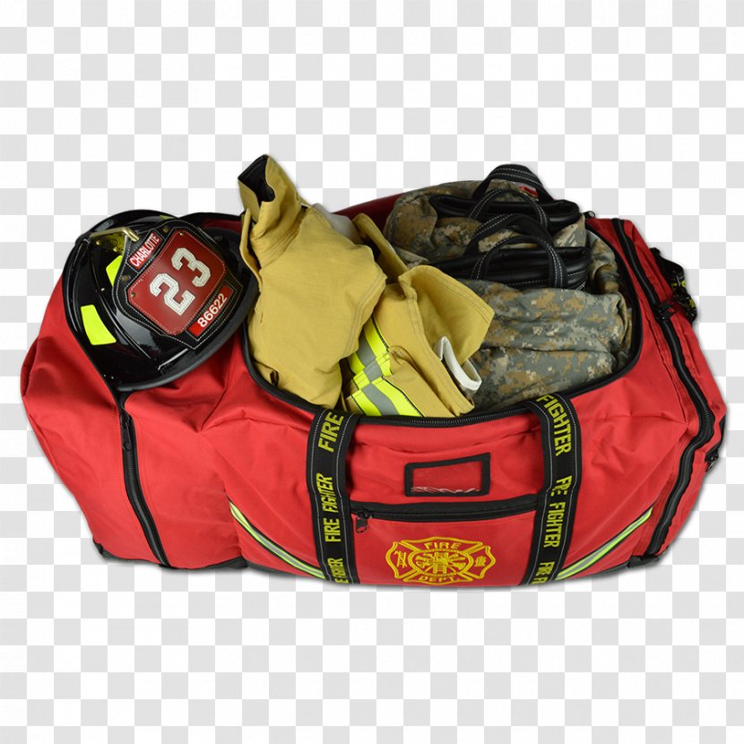 Bag Bunker Gear Firefighter Backpack Emergency Medical Technician - Services - Shoulder Strap Transparent PNG