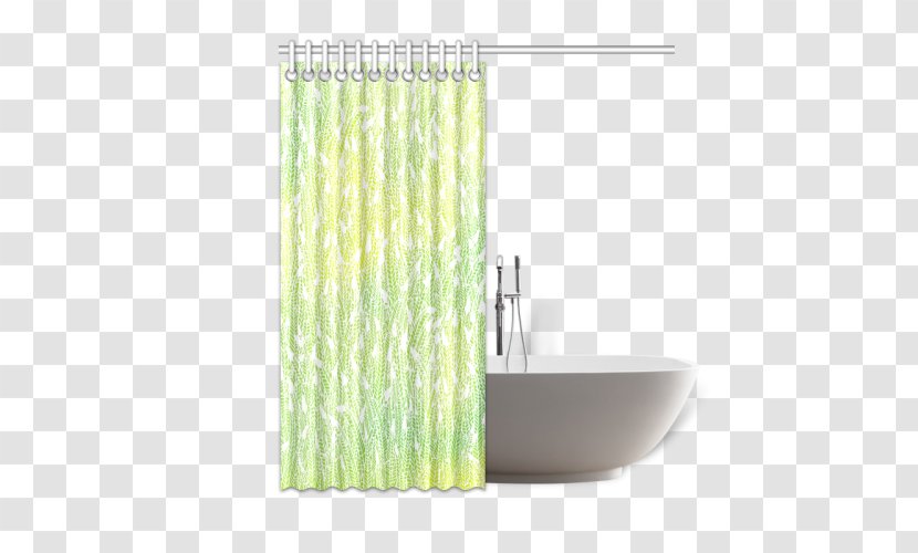 Curtain Douchegordijn Turtle Bathroom Shower - Green Transparent PNG