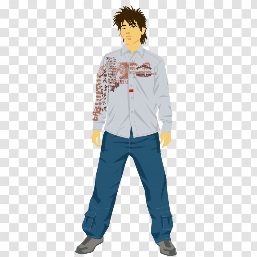 Boy Adobe Illustrator - Costume - Cool Transparent PNG