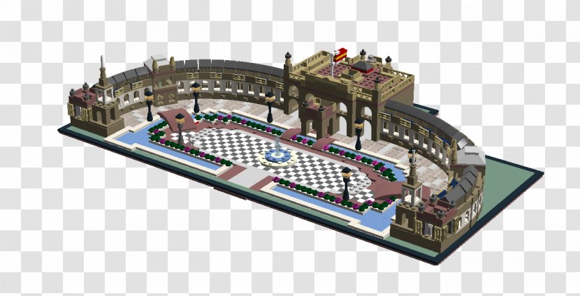 Plaza De España Lego Ideas Architecture Building - Spain Transparent PNG