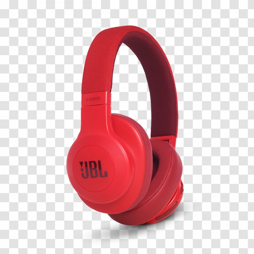 JBL E55 Microphone Headphones E45 - Sony - Red Transparent PNG