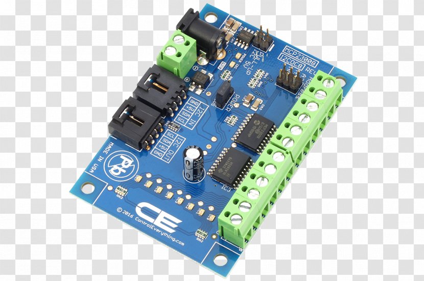 Microcontroller Electronics Input/output Sound Cards & Audio Adapters I²C - USB Transparent PNG