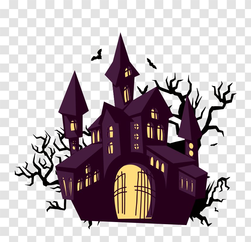 Halloween Spooktacular Party Haunted House Attraction - Festival Transparent PNG