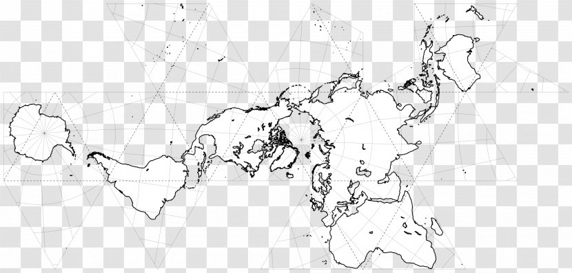 Dymaxion Map World Game - Tree Transparent PNG