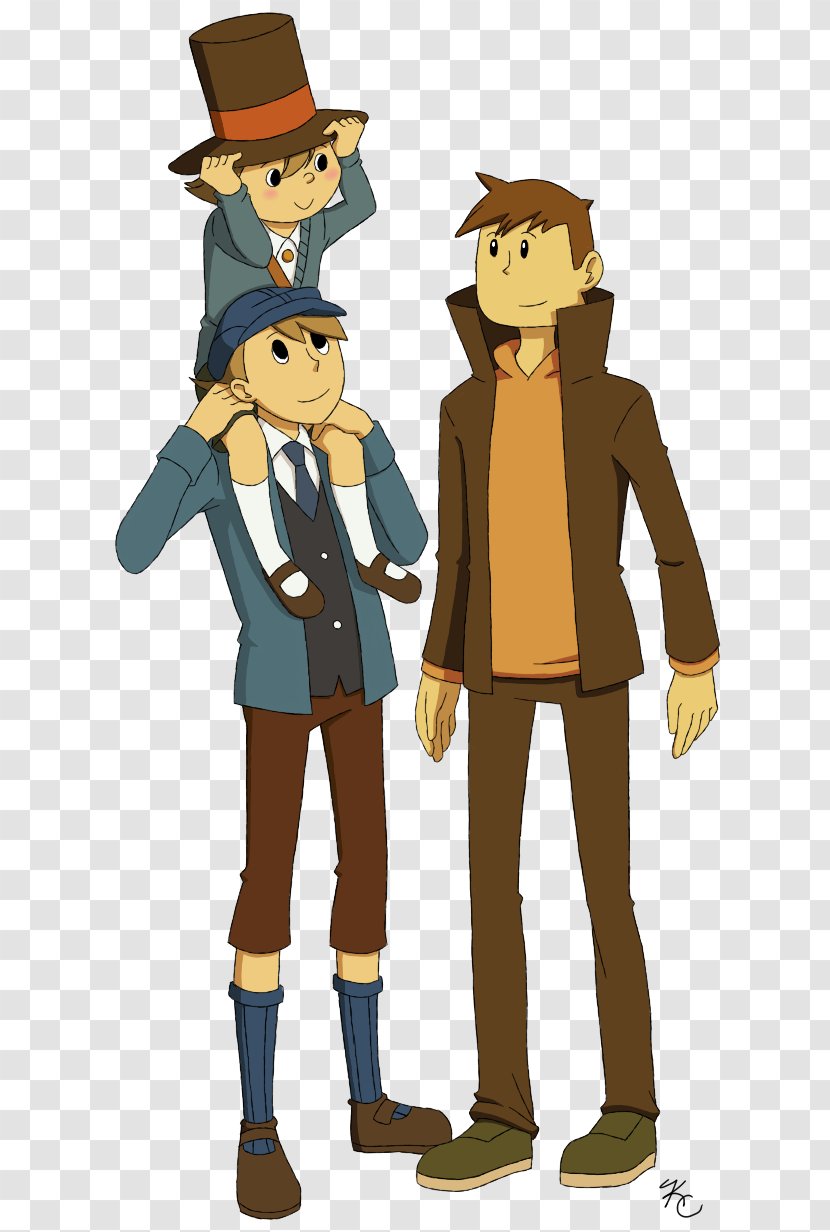 Professor Layton And The Unwound Future Curious Village Luke Triton Drawing - Gentleman - Costume Design Transparent PNG