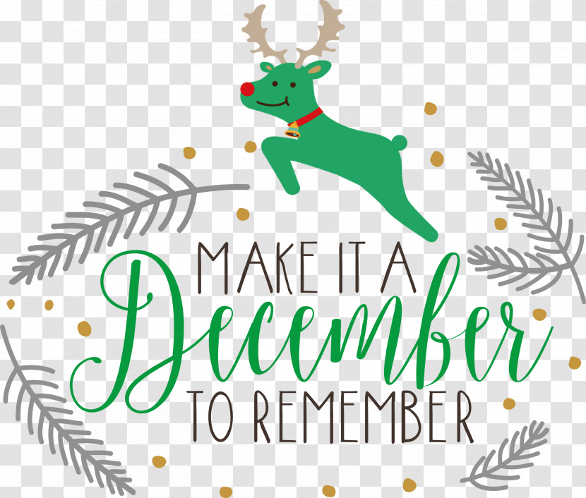 Make It A December December Winter Transparent PNG