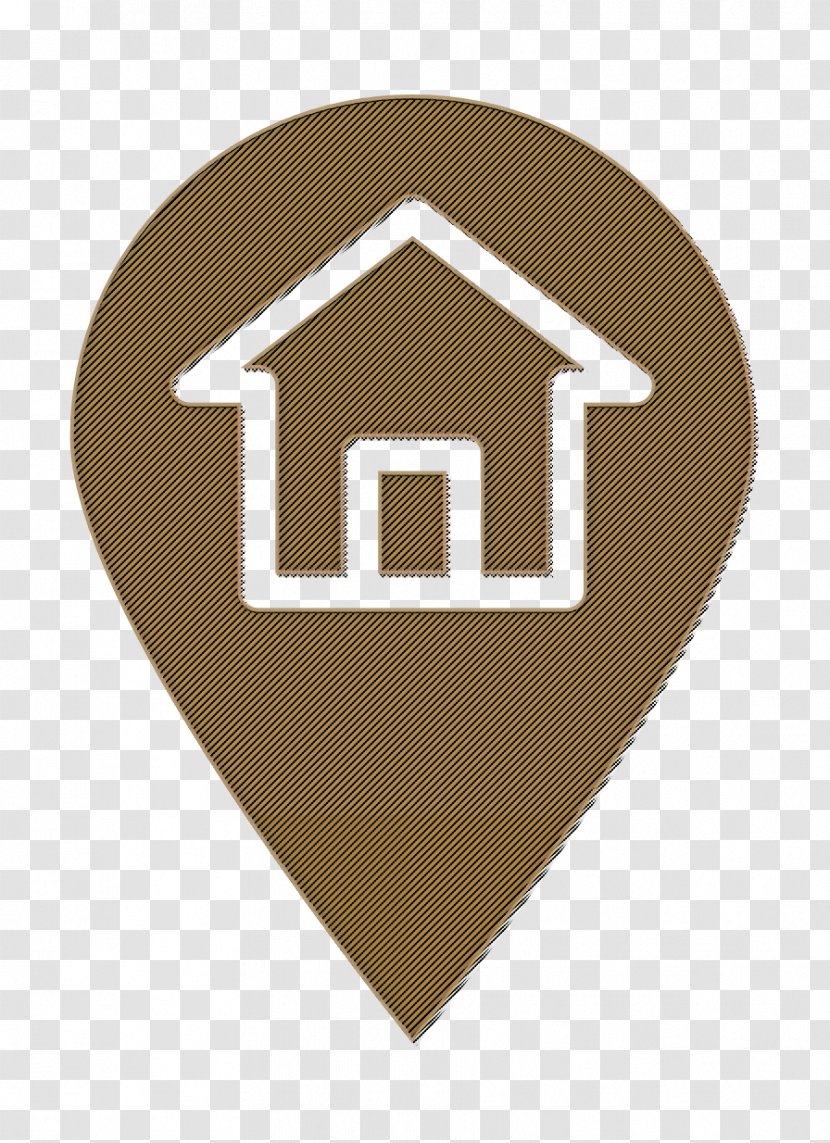 Home Address Icon Ecommerce - Roof - Symbol Transparent PNG