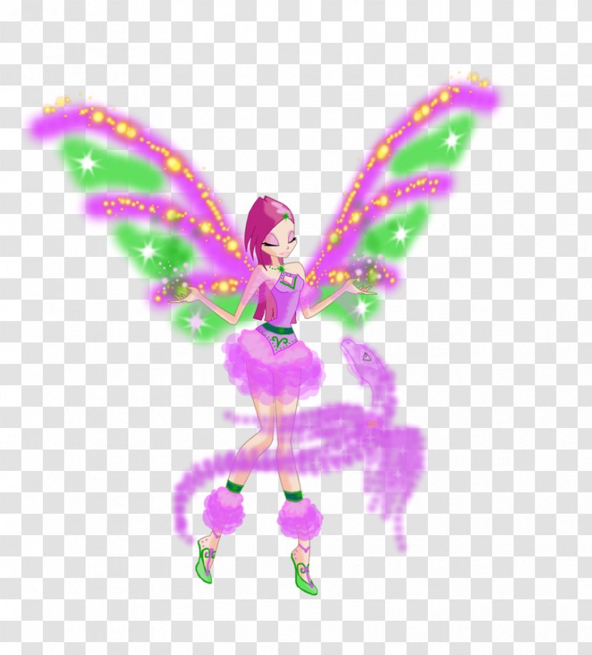 Tecna Fairy Bloom Fan Art Stella - Winx Club - Riven Background Transparent PNG