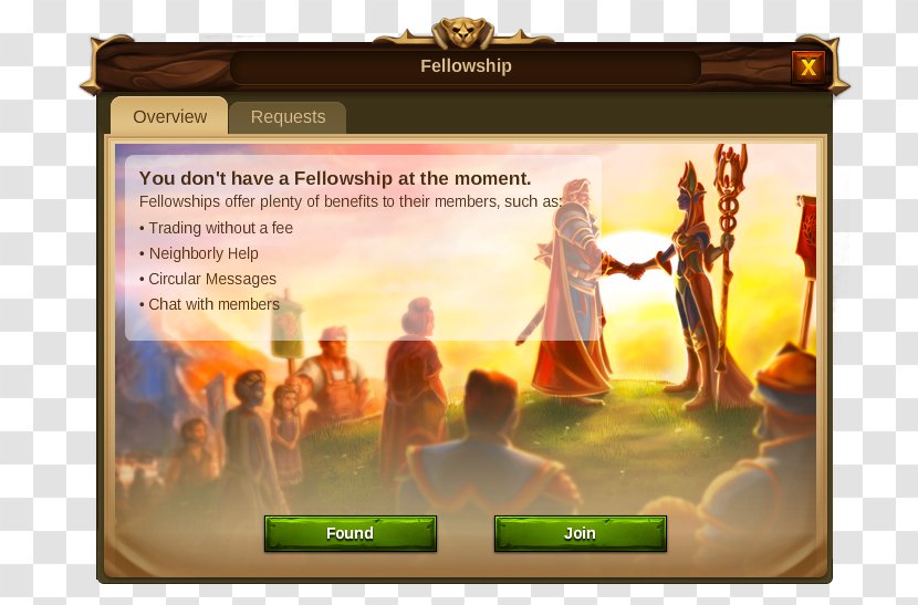 Elvenar Strategy Game Community Confraternity - Text - Joined Transparent PNG