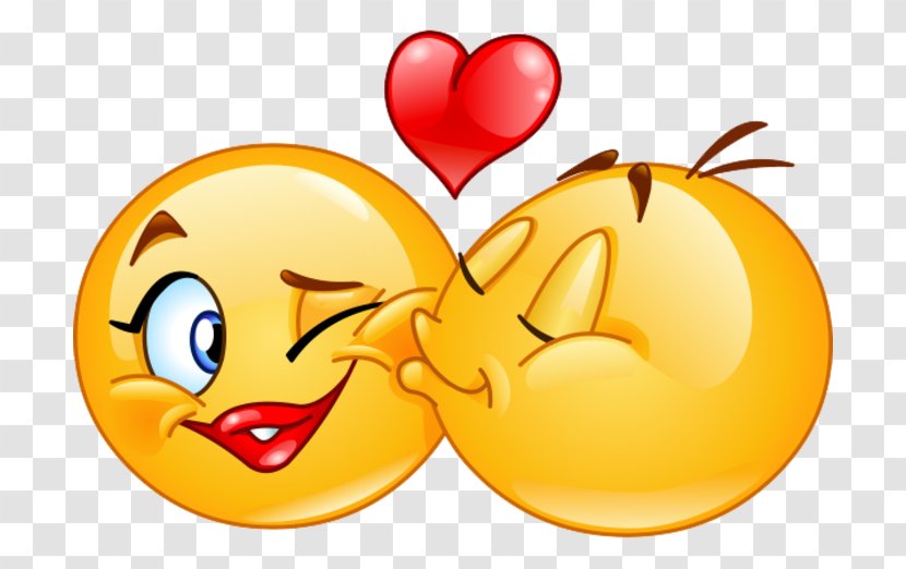 Emoticon Smiley Clip Art Kiss Emoji - Online Chat Transparent PNG