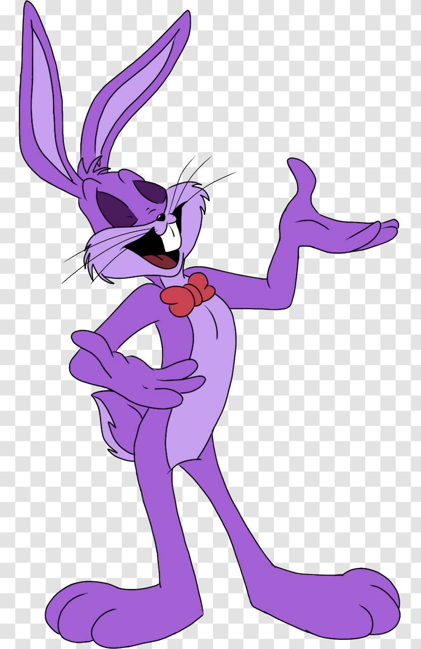Bugs Bunny Elmer Fudd Daffy Duck Tasmanian Devil Foxy - Mammal - Rabbit Transparent PNG
