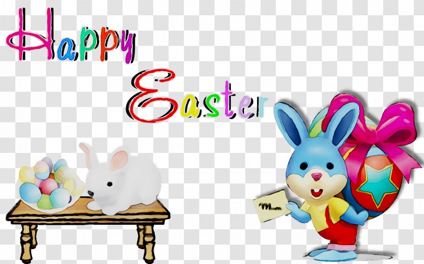 Easter Bunny Clip Art Basket - Rabbits And Hares - Animal Figure Transparent PNG