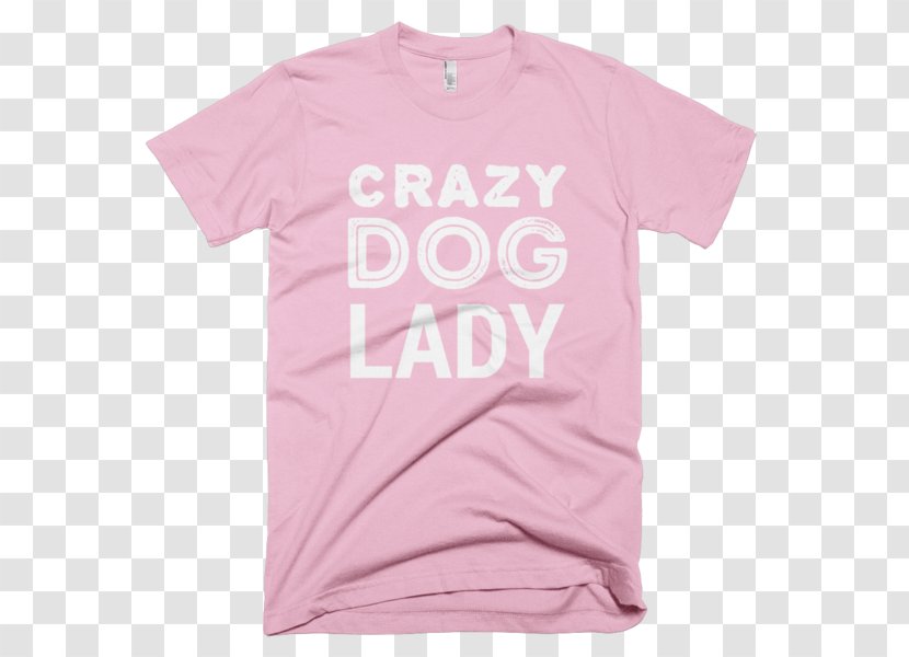 T-shirt Clothing Crew Neck Top - Tshirt - Crazy Dog Transparent PNG