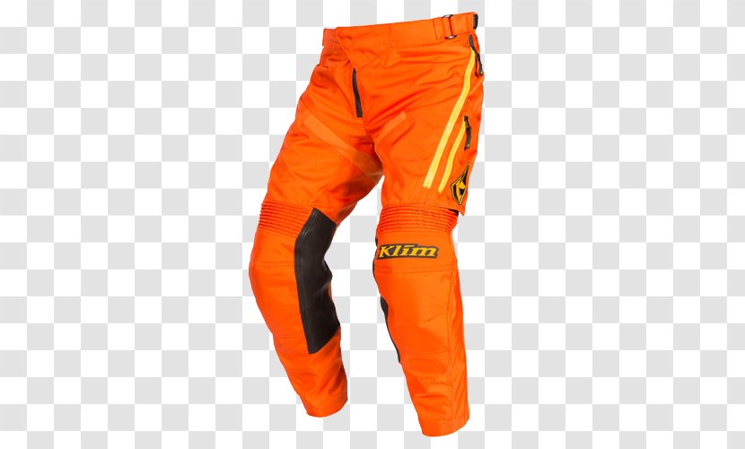 Klim Pants Boot Motorcycle Orange - Purple Transparent PNG