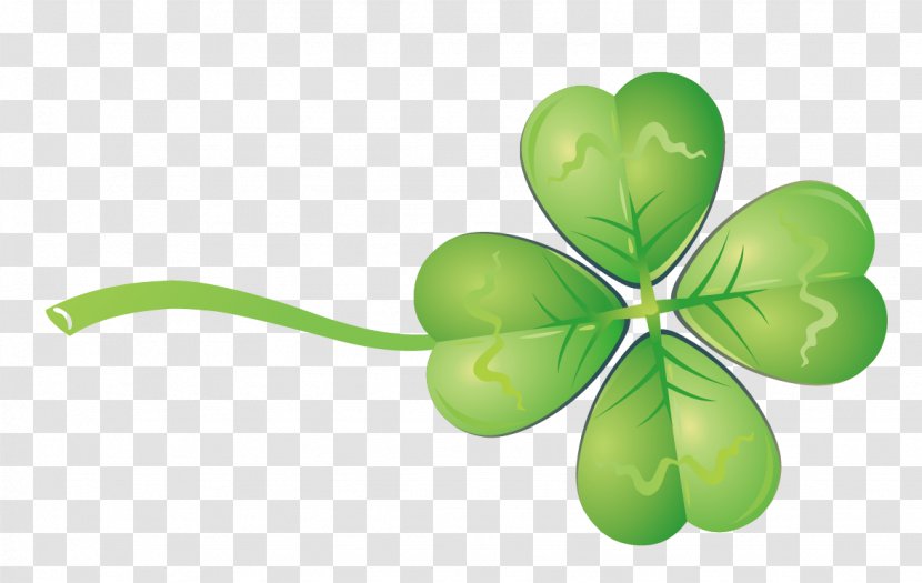 Four-leaf Clover Green - Animation Transparent PNG