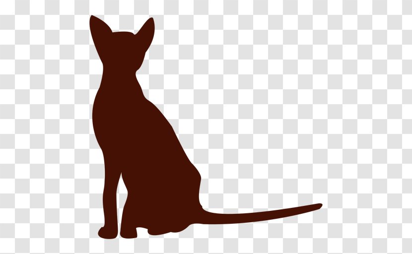 Cat Kitten Vector Graphics Silhouette Image - Mammal Transparent PNG