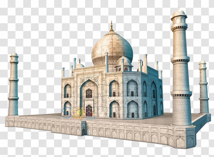 Ravensburger Taj Mahal 3D Puzzle Jigsaw Puzzles 3D-Puzzle Three-dimensional Space - Tourist Attraction Transparent PNG
