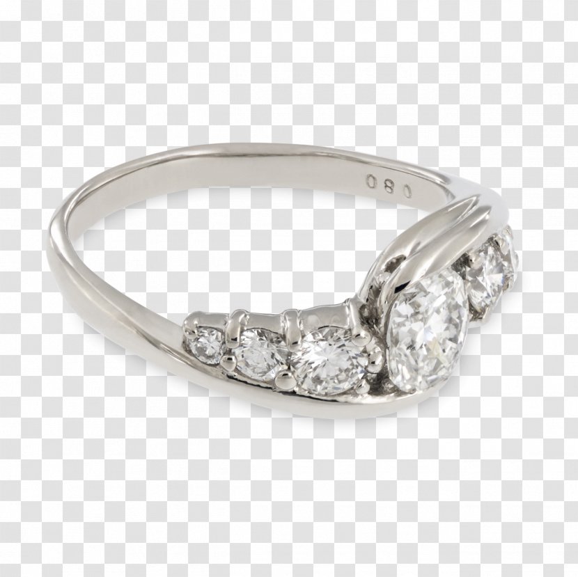 Wedding Ring Silver Crystal Body Jewellery Transparent PNG