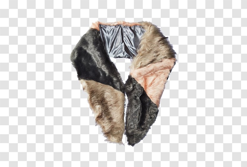 Fake Fur Scarf Michael Stars Clothing - Stole Transparent PNG