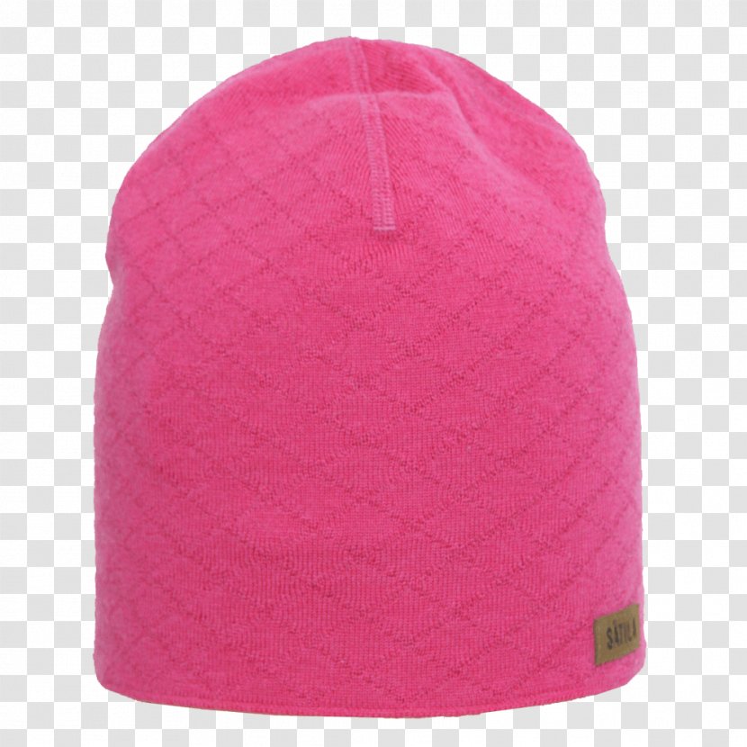Beanie Knit Cap Headgear Color North - Magenta Transparent PNG