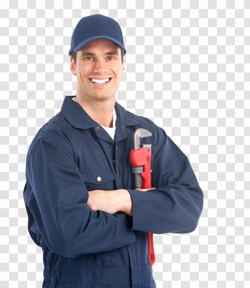 Plumber Plumbing HVAC Drain Central Heating - Home Repair - Industrial Worker Image Transparent PNG