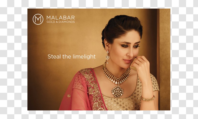 Kareena Kapoor Jewellery Gold Bride - Frame Transparent PNG