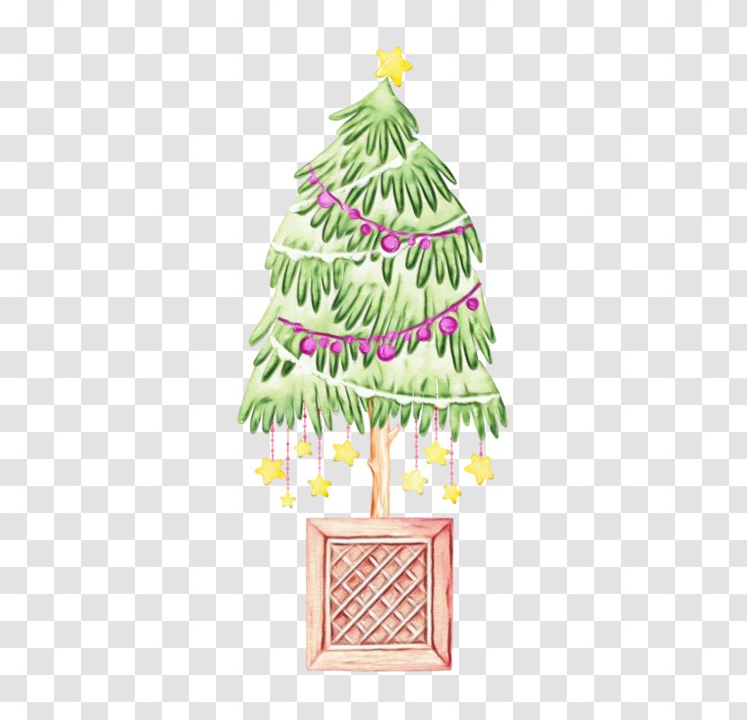 Christmas Tree - Plant - Pine Family Conifer Transparent PNG