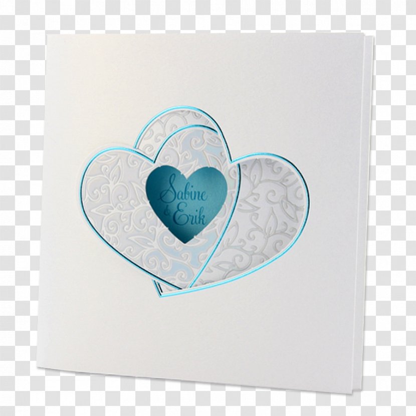 Turquoise Heart Material Dostawa Product - Oblique Light Transparent PNG