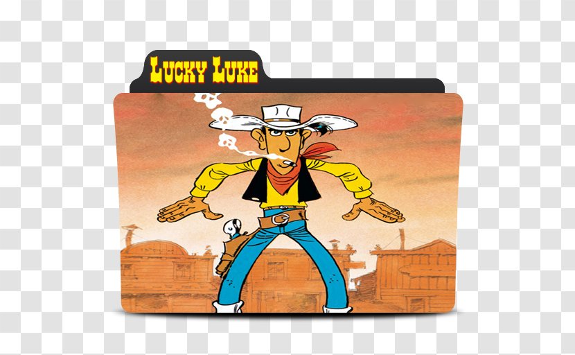 Lucky Luke - Fiction - Tome 21Daisy Town Cowboy CharacterLUCKY LUKE Transparent PNG