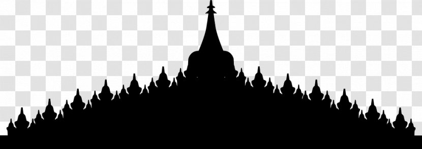 Borobudur Temple Logo Transparent PNG
