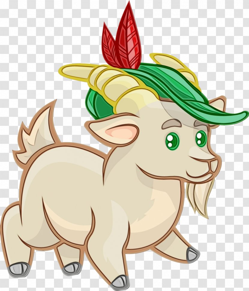 Clip Art Goat Free Content Image - Cartoon - Livestock Transparent PNG