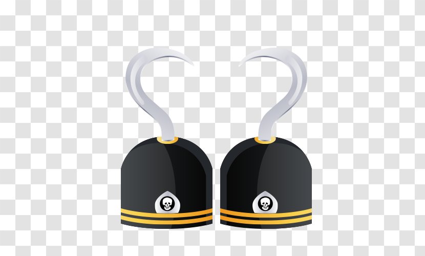 Hook Drawing - Yellow - Cartoon Pirate Transparent PNG