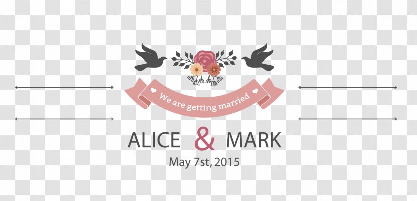 Logo Flower Wallpaper - Diagram - Hand-painted Wedding Decoration Flowers Transparent PNG