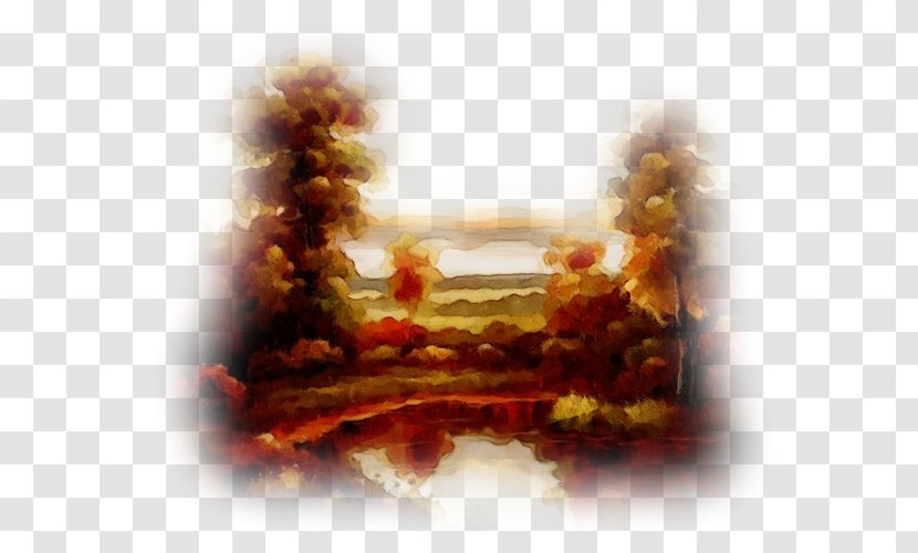 Watercolor Garden - Autumn - Flame Joke Transparent PNG