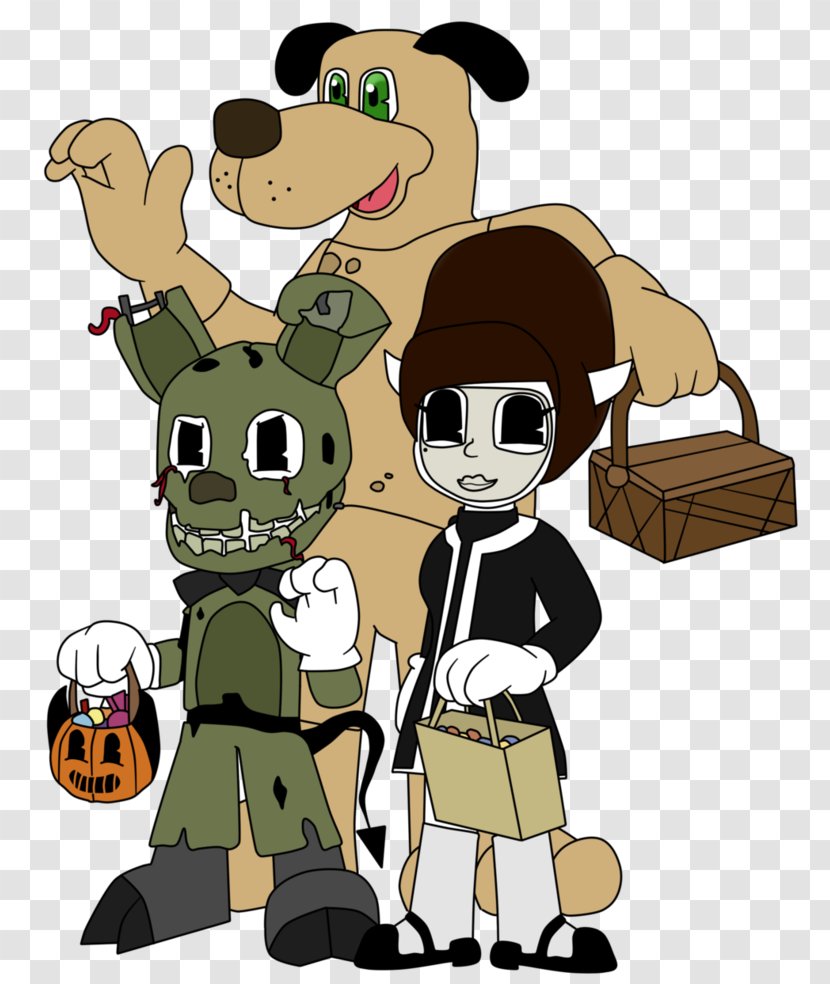Dog Bendy And The Ink Machine Halloween Costume Transparent PNG