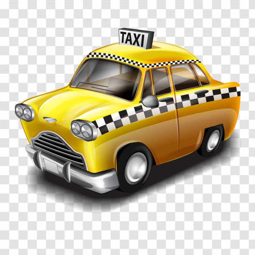 Taxi Car Repair Shop Yellow Cab Clip Art - Royalty Free - Taxi,taxi Transparent PNG