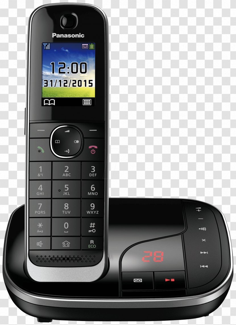 Panasonic KX-TGJ320 Cordless Telephone - Kx Transparent PNG
