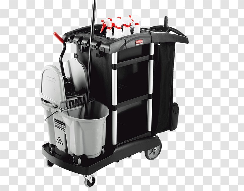 Janitor Rubbermaid Cleaning Furniture Office - Organization - Housekeeping Transparent PNG