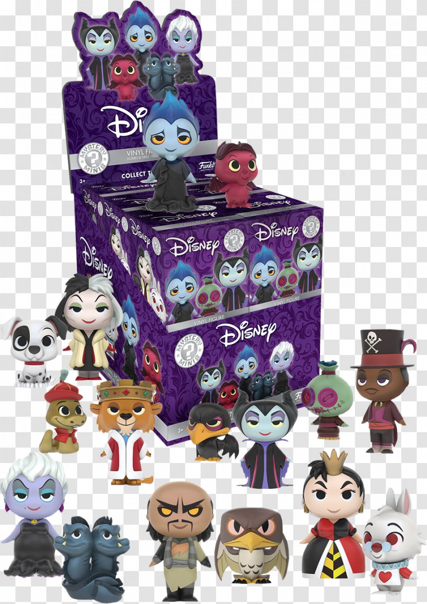 Maleficent The Walt Disney Company Funko MINI Cattivi - MYSTERY BOX Transparent PNG