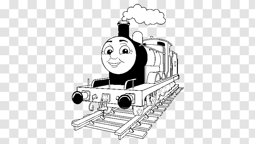 Thomas James The Red Engine Coloring Book Edward Blue Christmas Pages - Color - Percy And Friends Transparent PNG