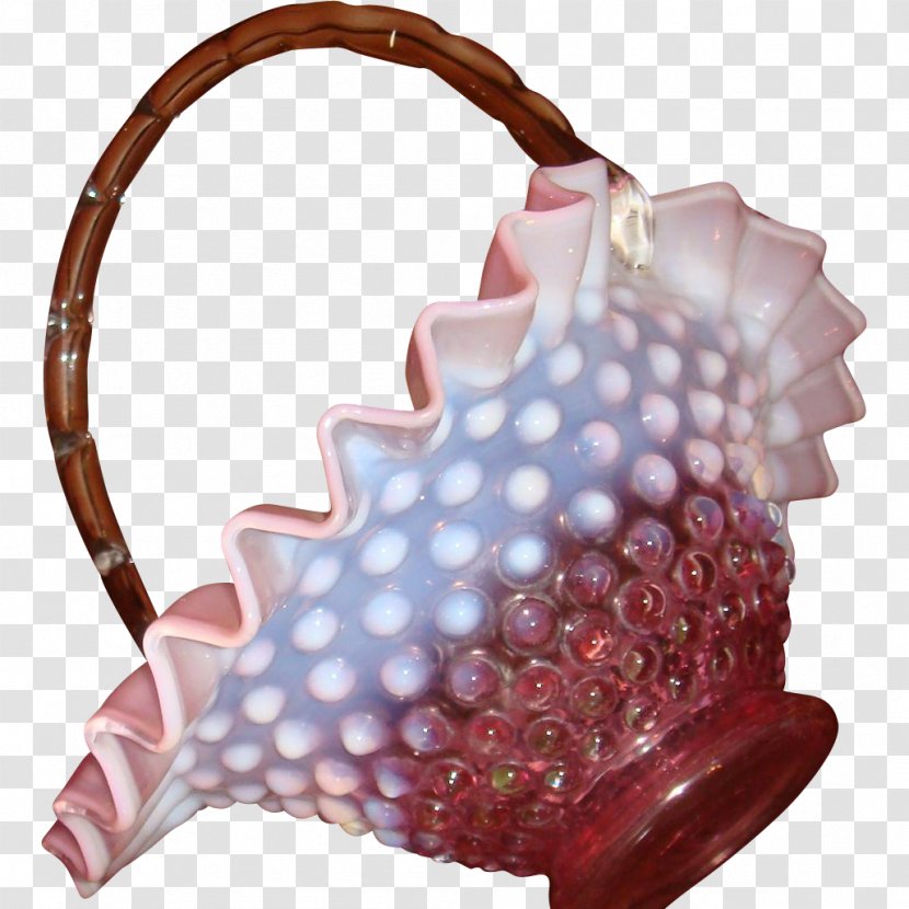 Fenton Art Glass Company Carnival Clothing Accessories Rose - Hobnail - Cranberry Transparent PNG