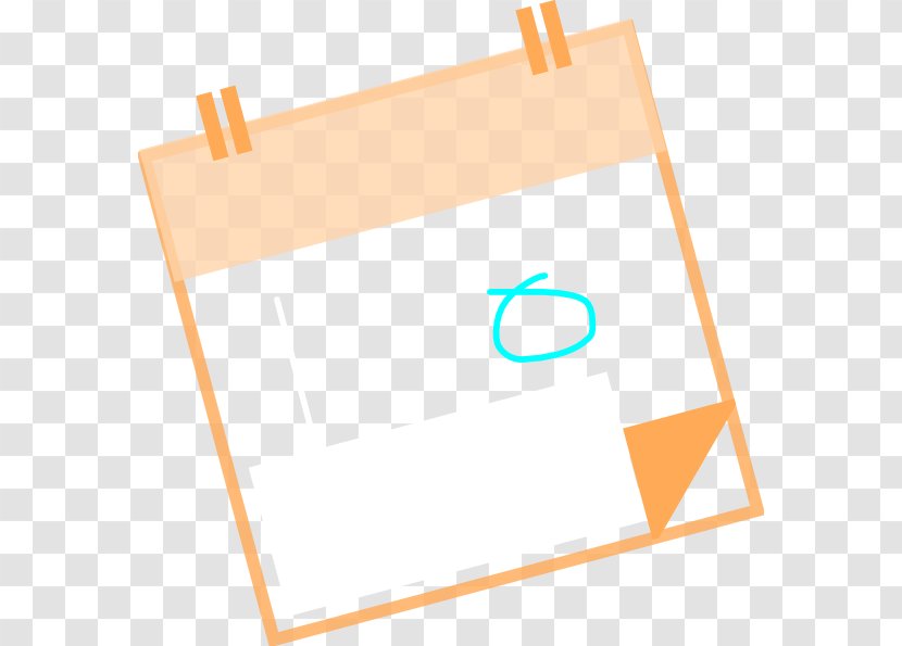 Clip Art - Silhouette - Calendar Desk Transparent PNG