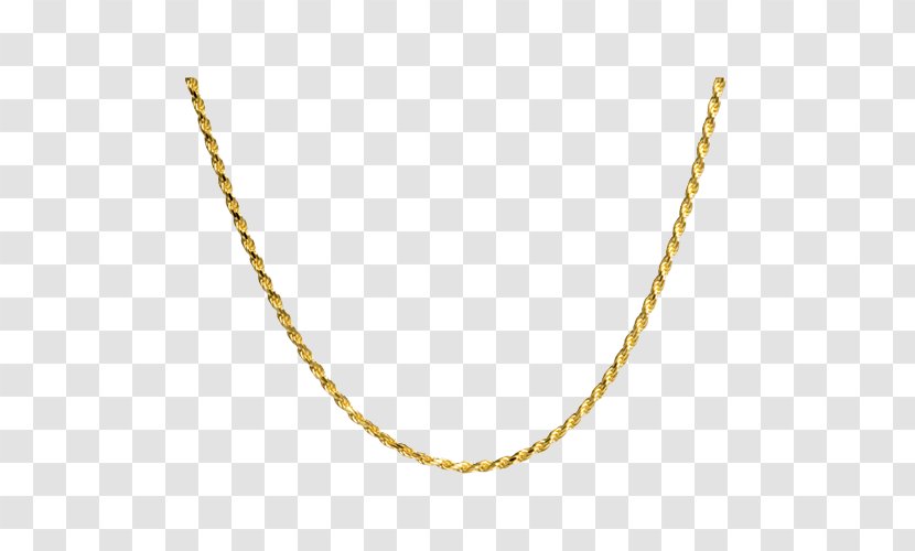 Chain Necklace Gold Plating Gold-filled Jewelry - Figaro Transparent PNG