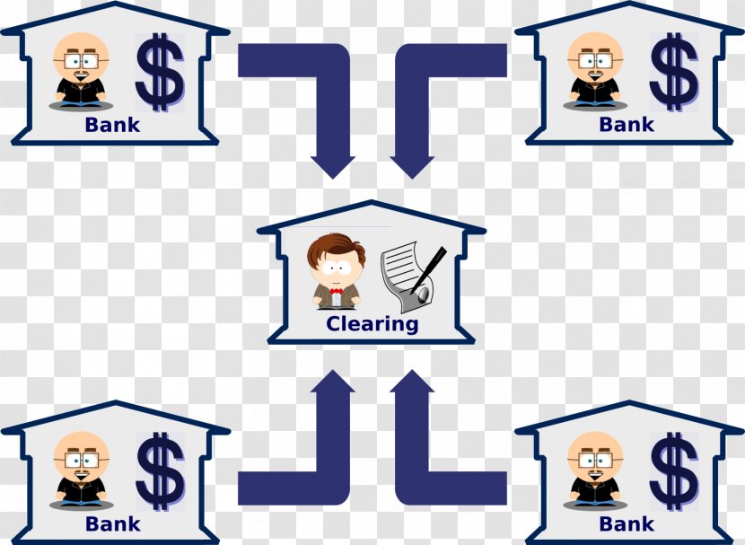 Clearing House Bank Blockchain Ledger - Money - Intermediary Transparent PNG